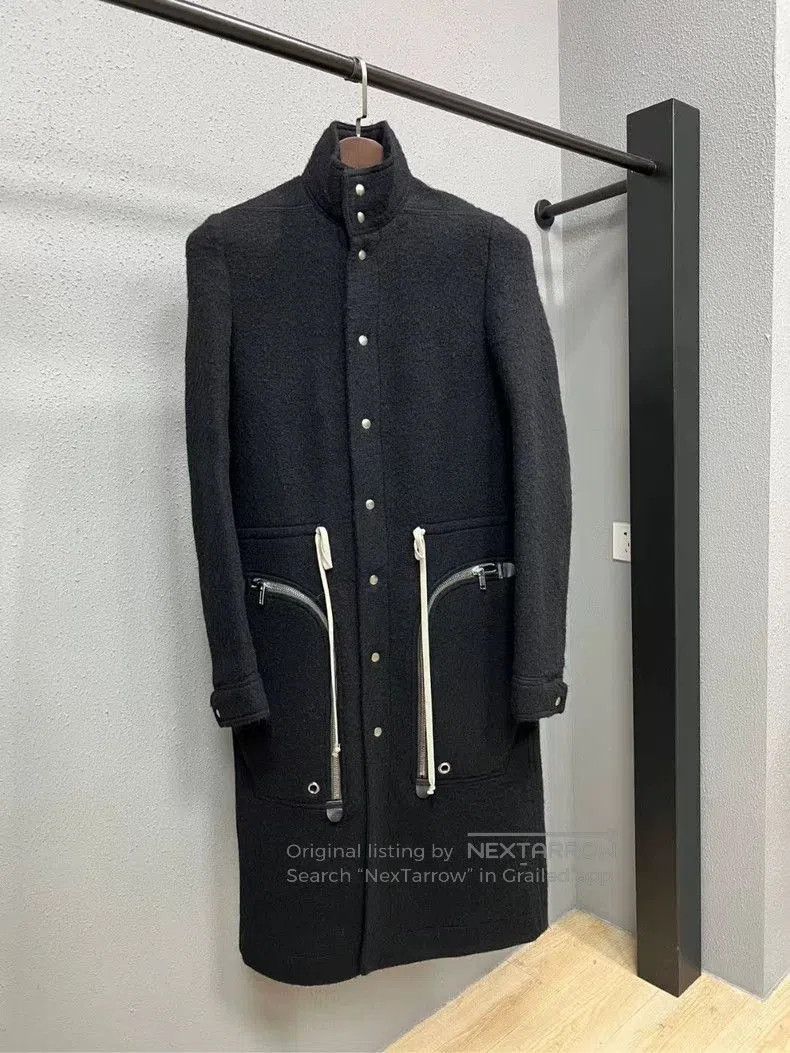 Rick Owens rick owens wool coat in black. Size US S / EU 44-46 / 1 - 1 Thumbnail