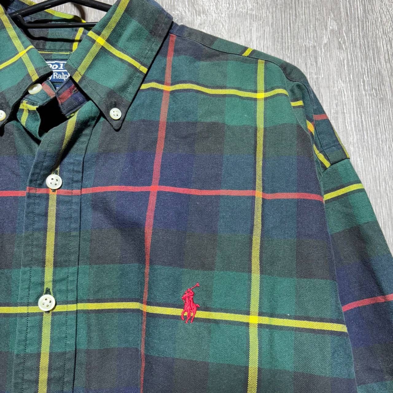 Polo Ralph Lauren Ralph Lauren Shirt Mens Sz XL Blake Plaid 100% Cotton Size US L / EU 52-54 / 3 - 3 Thumbnail