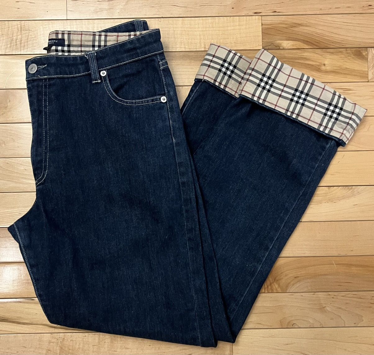 Burberry Burberry cuffed jeans Size 30" / US 8 / IT 44 - 1 Thumbnail