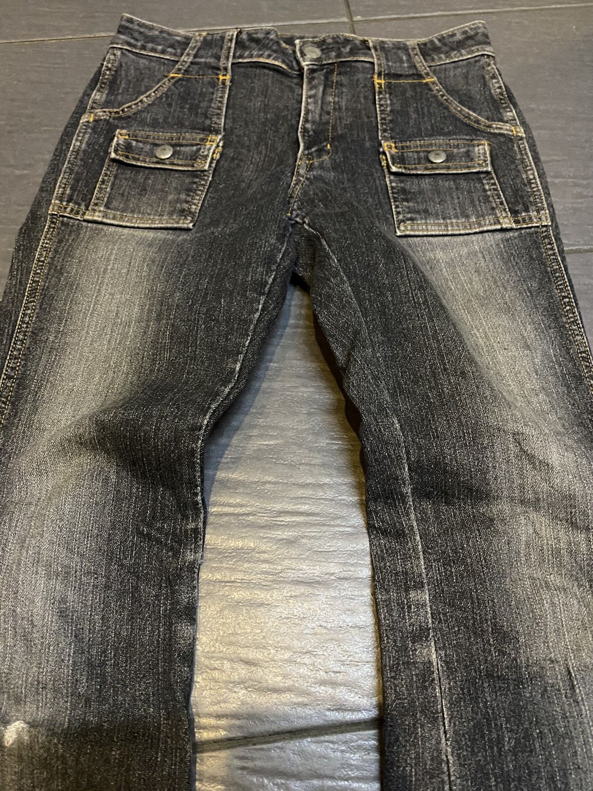 Hysteric Glamour Flare jeans Georgia love Multipocket boot Cut Size 29" - 2 Thumbnail