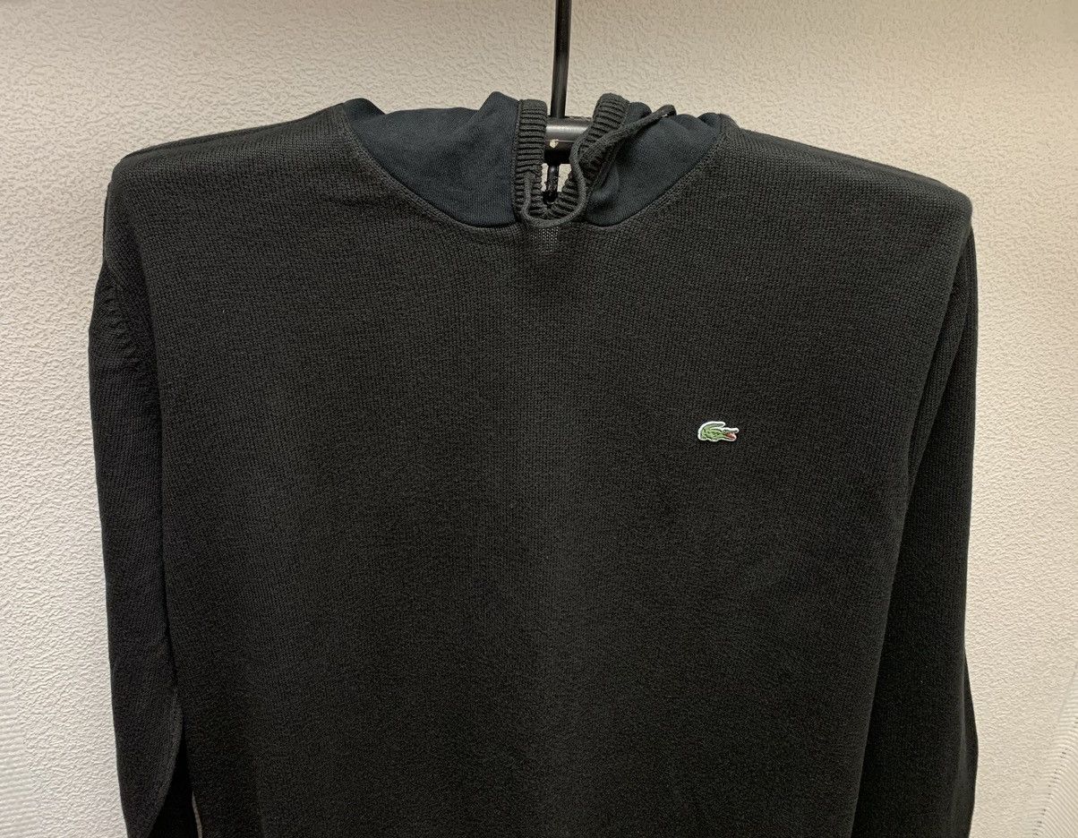 Lacoste Lacoste vintage black hoodie 6 sz L-Xl Size US L / EU 52-54 / 3 - 2 Thumbnail