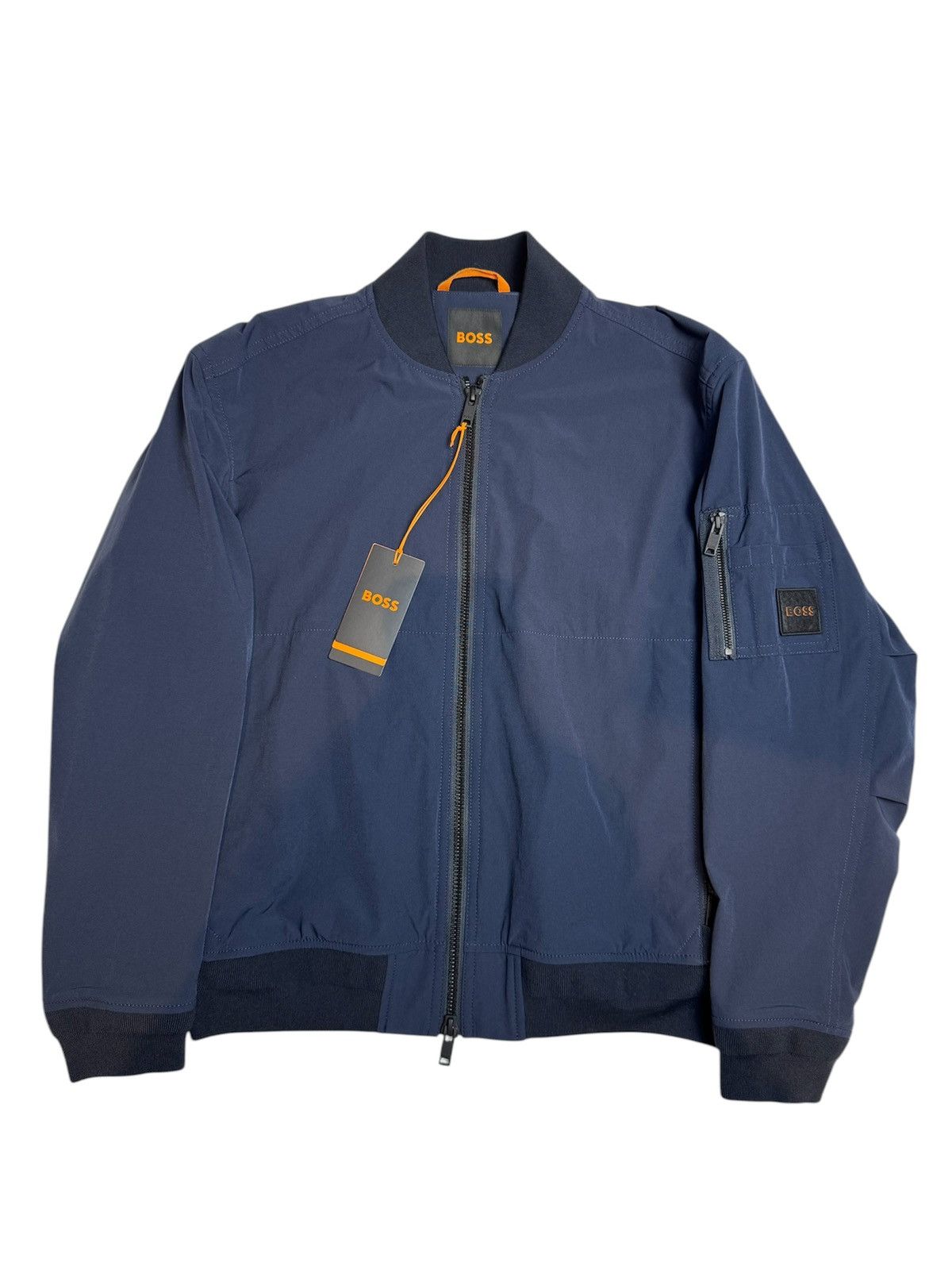 BOSS Blue Bomber Jacket