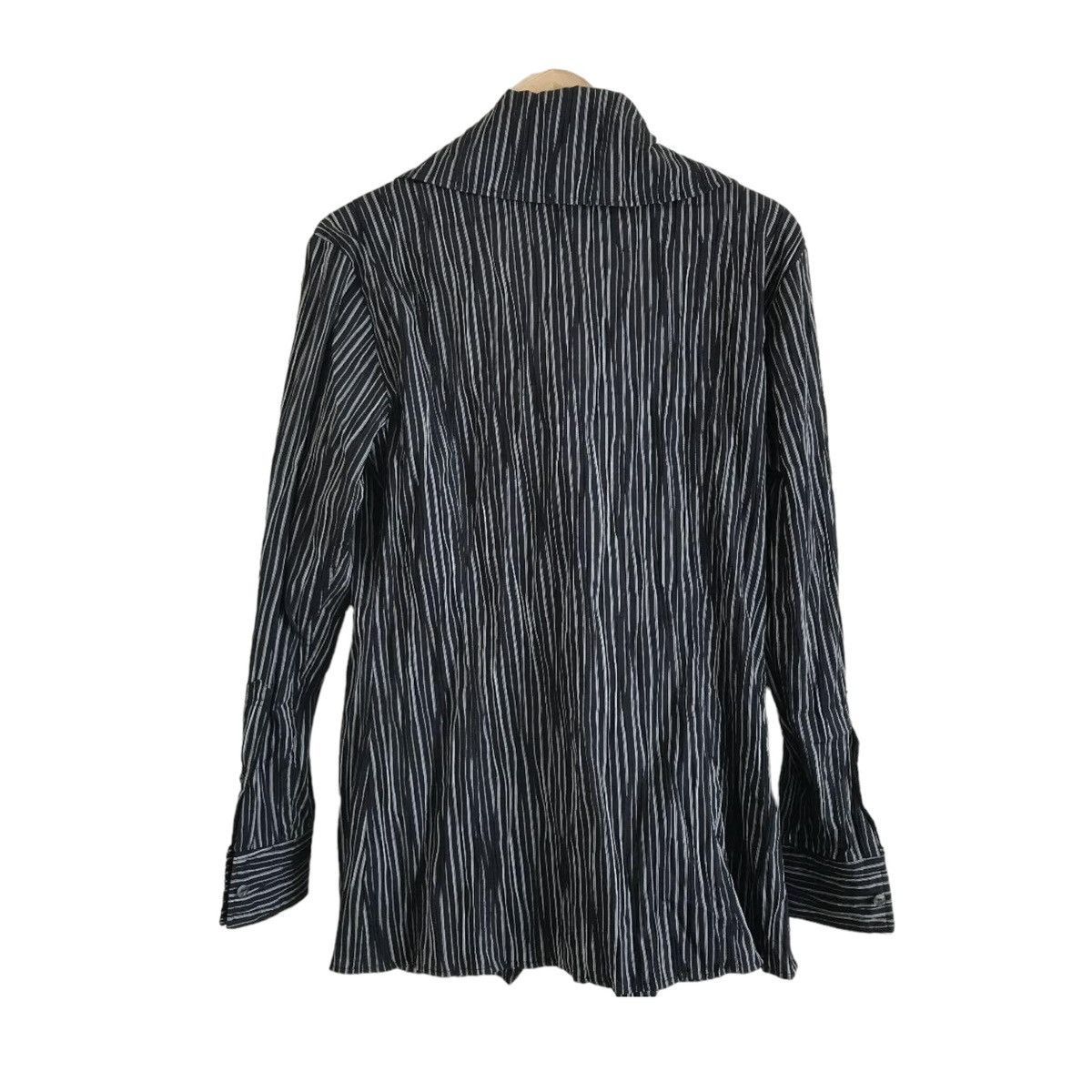 Vintage Gadgetgrow pinstripe shirt Size US M / EU 48-50 / 2 - 2 Thumbnail