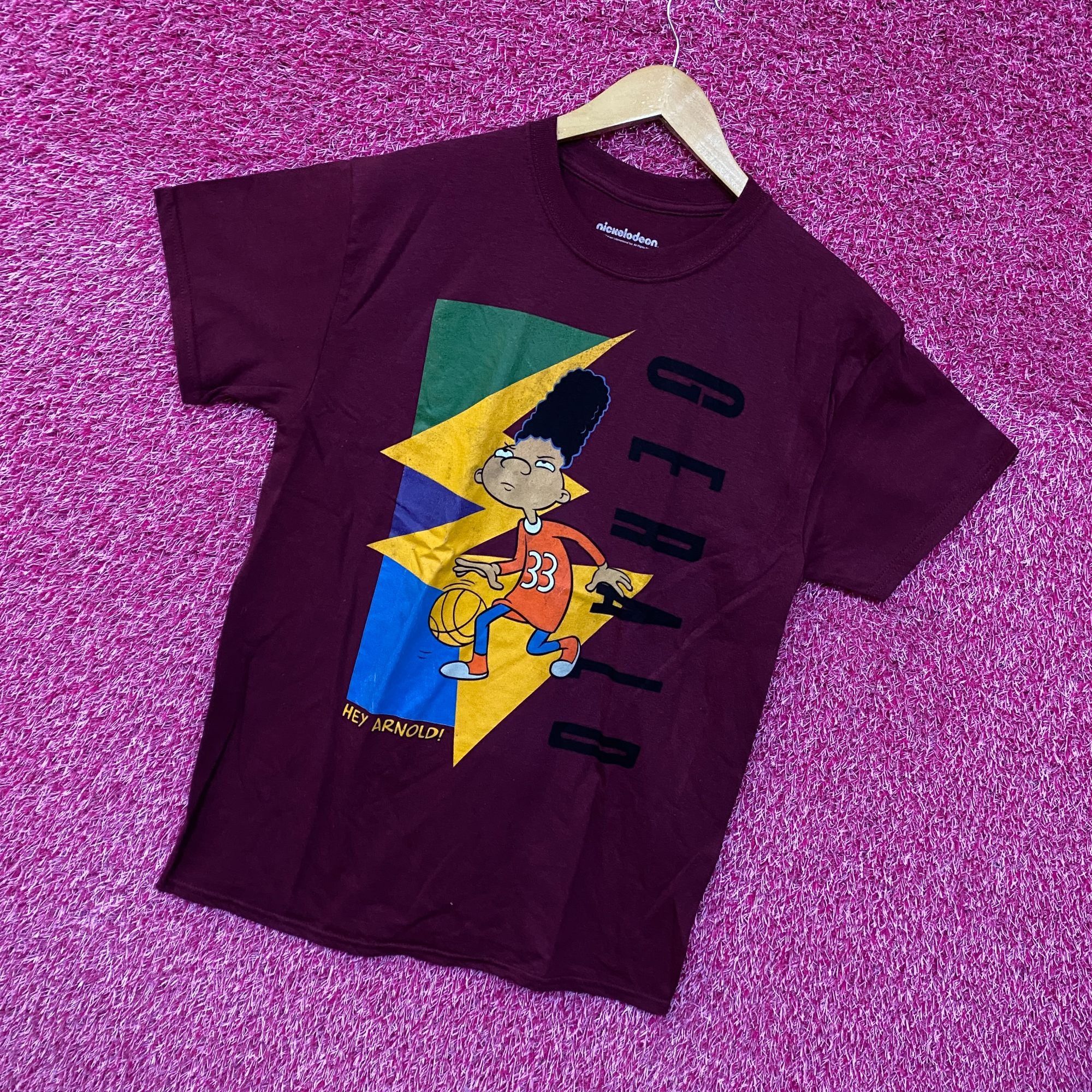 Nickelodeon Gerald Hoopin Hey Arnold Animated Series Nickelodeon Tee M Size US M / EU 48-50 / 2 - 3 Thumbnail
