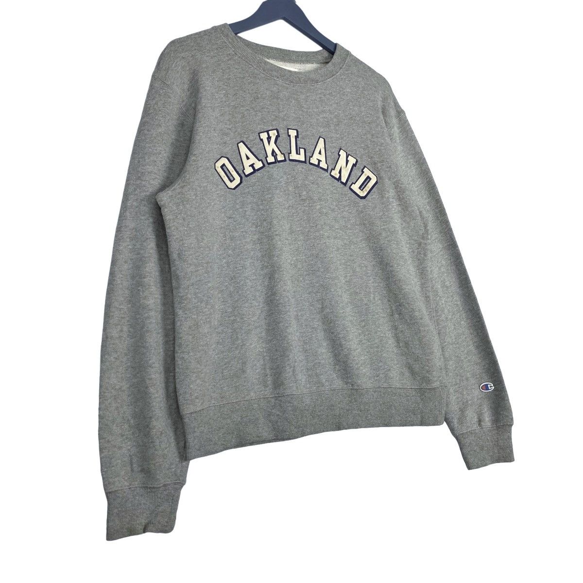 Champion × Vintage Vintage Royal Blue Sweater All Over Print Full Zip Size 2XL Size US L / EU 52-54 / 3 - 3 Thumbnail