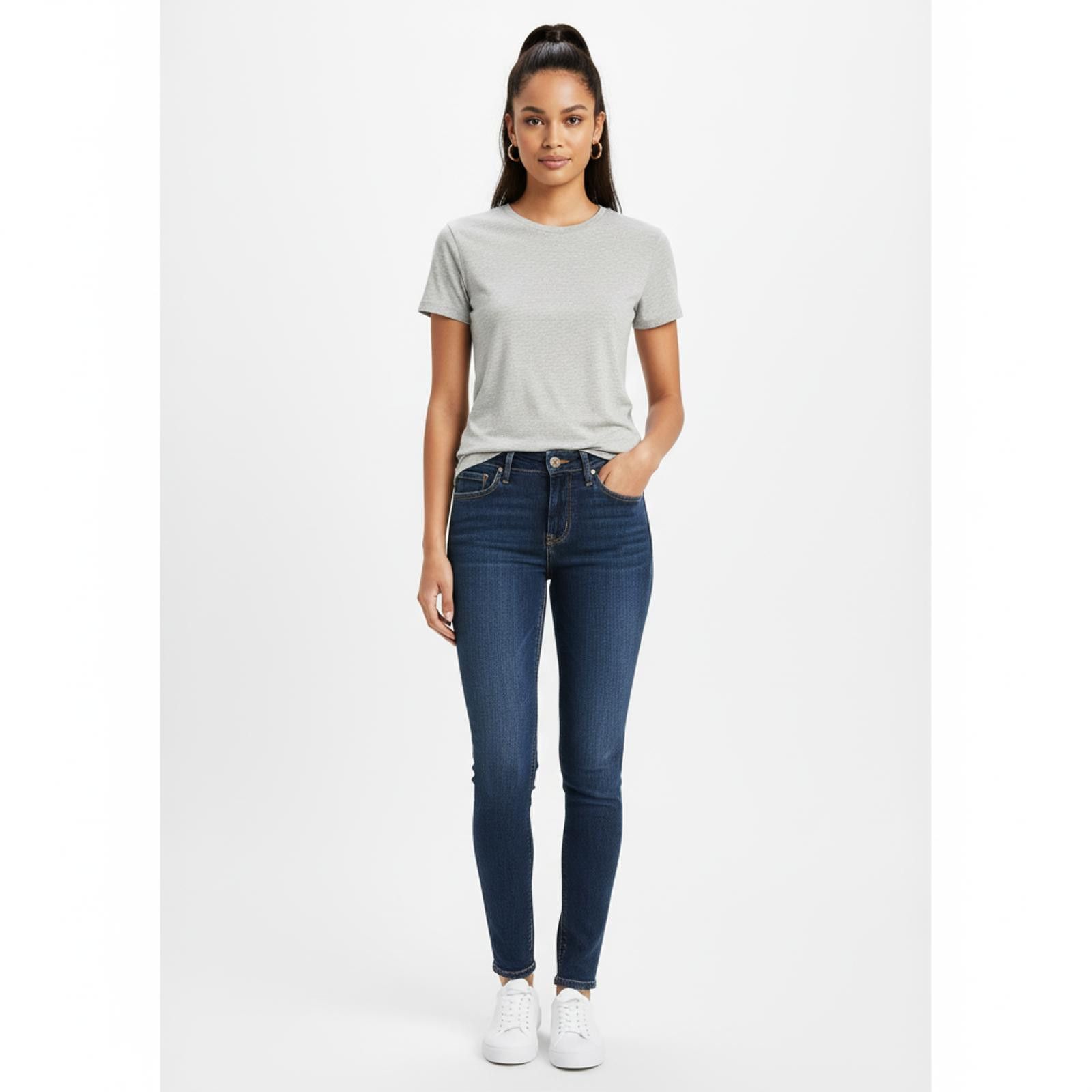Levi's Signature By Levi Strauss Womens High Rise Jeans Stretch S Size 26" / US 2 / IT 38 - 1 Thumbnail