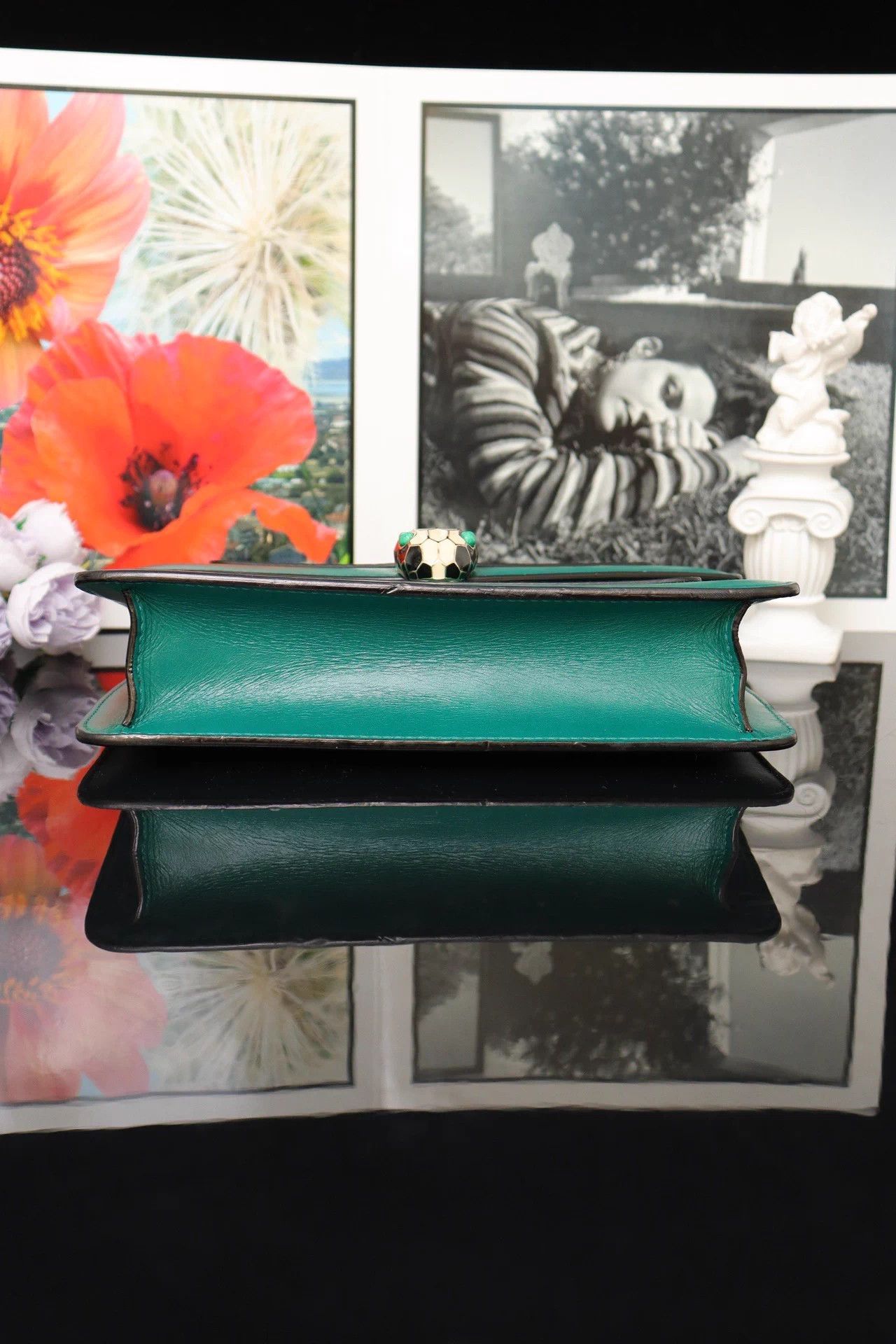 Bvlgari Bvlgari Serpenti Emerald 22x13x4.5 with mirror Size ONE SIZE - 5 Thumbnail