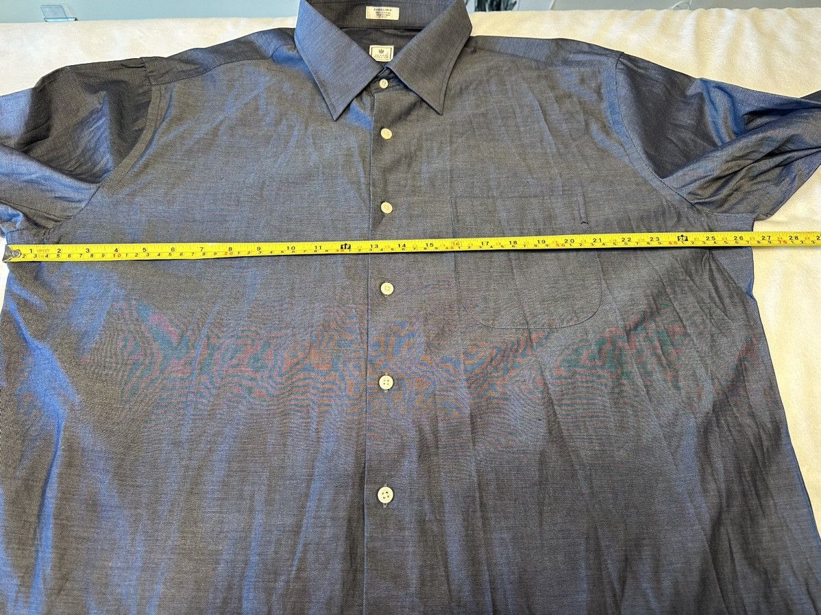 Peter Millar Peter Millar Men’s Blue Button Down L/S Dress Shirt-XL Size US XL / EU 56 / 4 - 7 Thumbnail