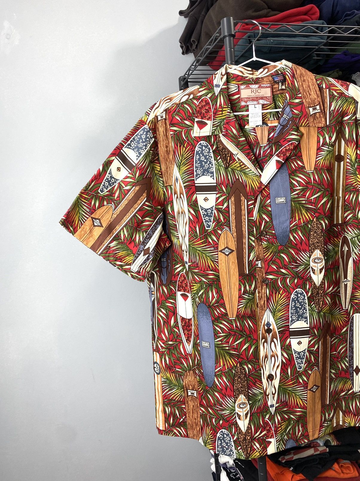 Vintage Rare! Vintage RJC Made In Hawaii USA Shirt American Vtg Size US L / EU 52-54 / 3 - 2 Thumbnail