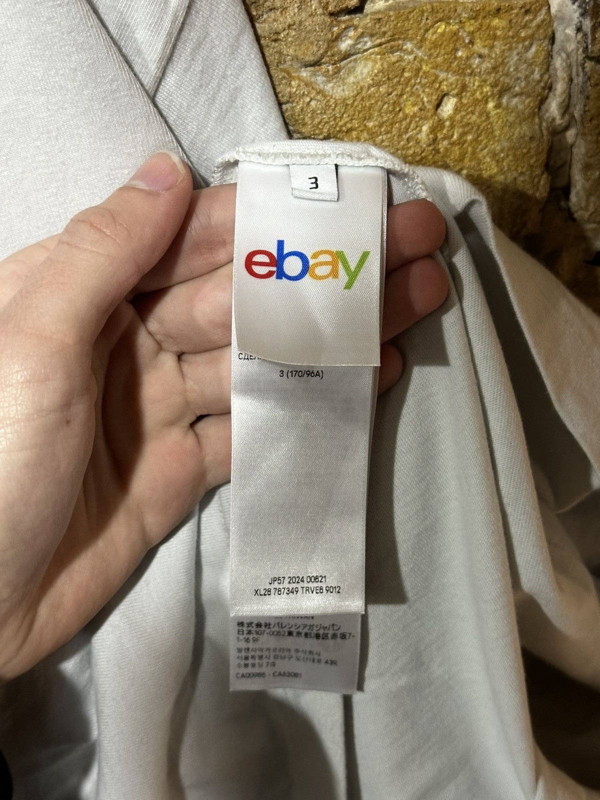 Balenciaga balenciaga ebay tshirt Size US XL / EU 56 / 4 - 3 Thumbnail