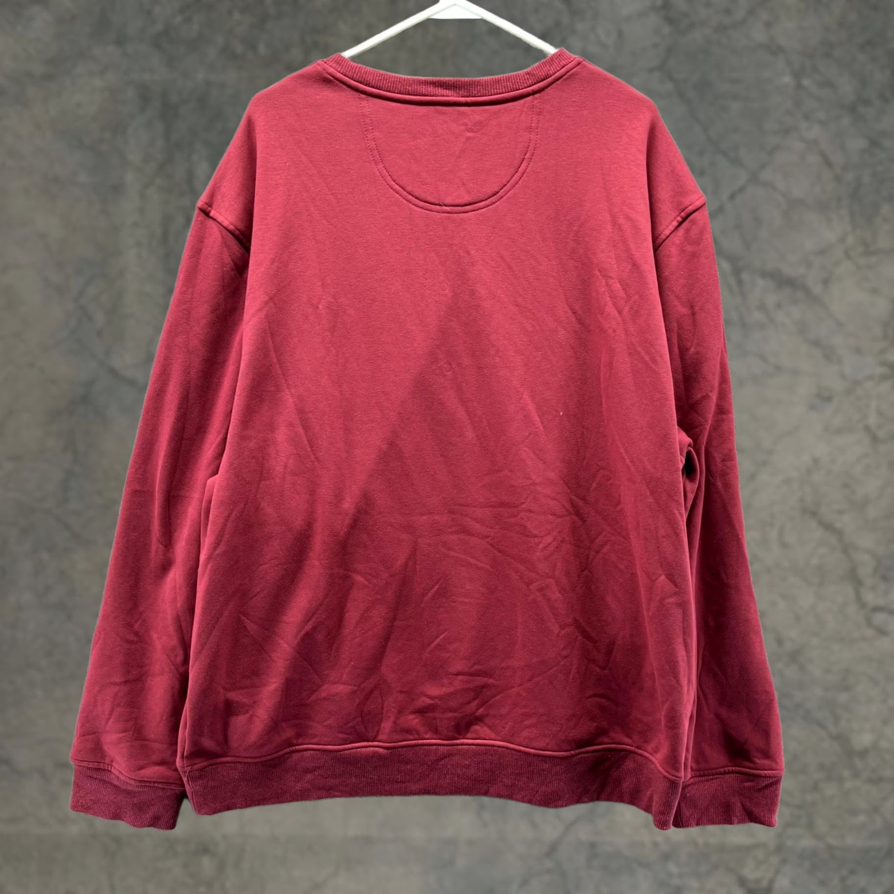 Izod IZOD Sweatshirt Mens 2XL Red Advantage Performance Stretch Crewneck Pullover Size US XXL / EU 58 / 5 - 1 Thumbnail