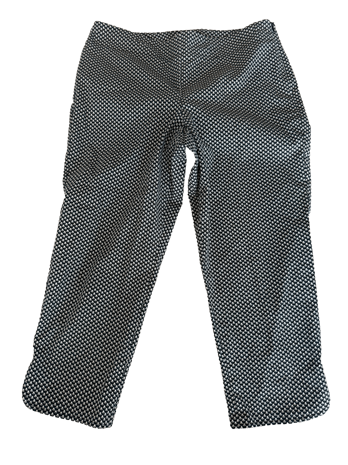 Talbots Talbots Womens 8P Sailboat Capri Pants Navy White Nautical Size 30" / US 8 / IT 44 - 2 Thumbnail