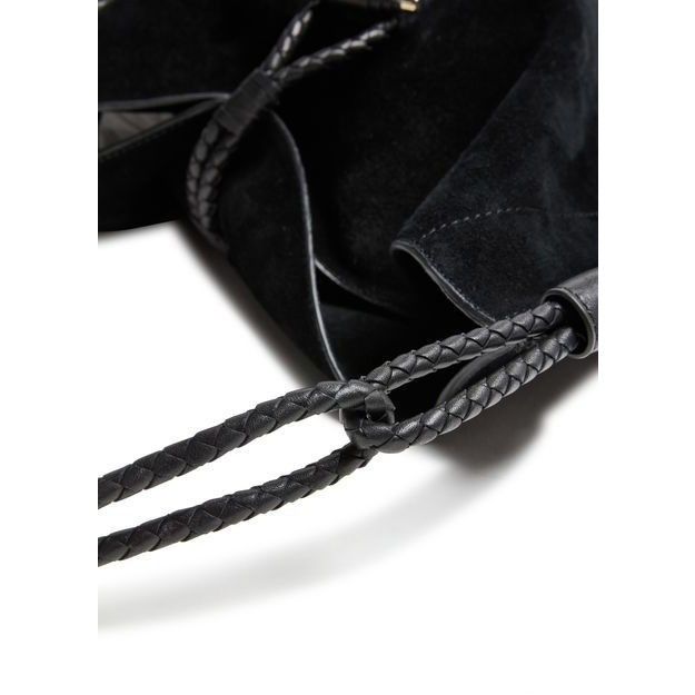 Isabel Marant Isabel Marant Oskan Hobo Soft Black Leather Shoulder Bag New Size ONE SIZE - 6 Thumbnail