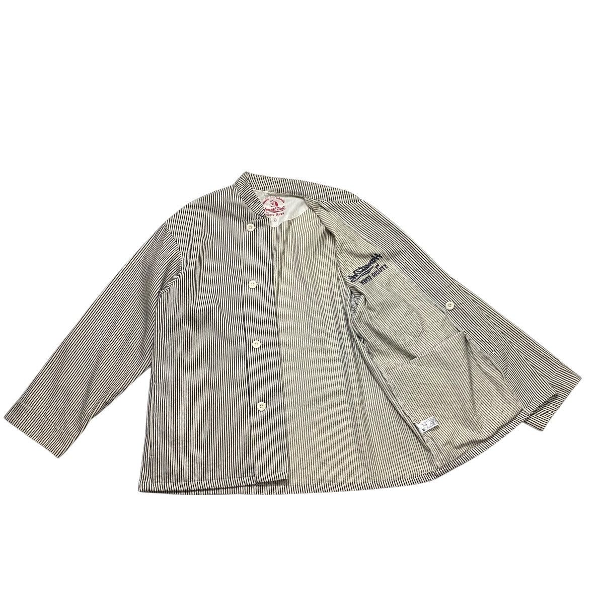 Garment Reproduction of Workers Honest Deli by Studio Seven X GU hickori denim chore jacket Size US L / EU 52-54 / 3 - 4 Thumbnail