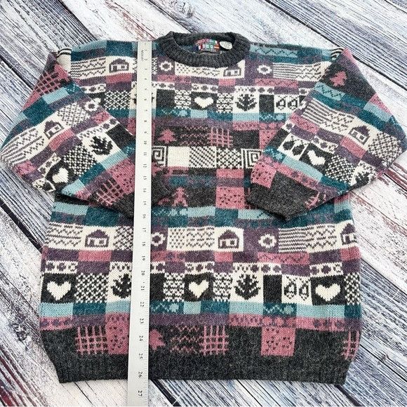 Vintage Vintage Paris Sport Club “Hearts and Home” Patchwork Style K Size M / US 6-8 / IT 42-44 - 8 Thumbnail