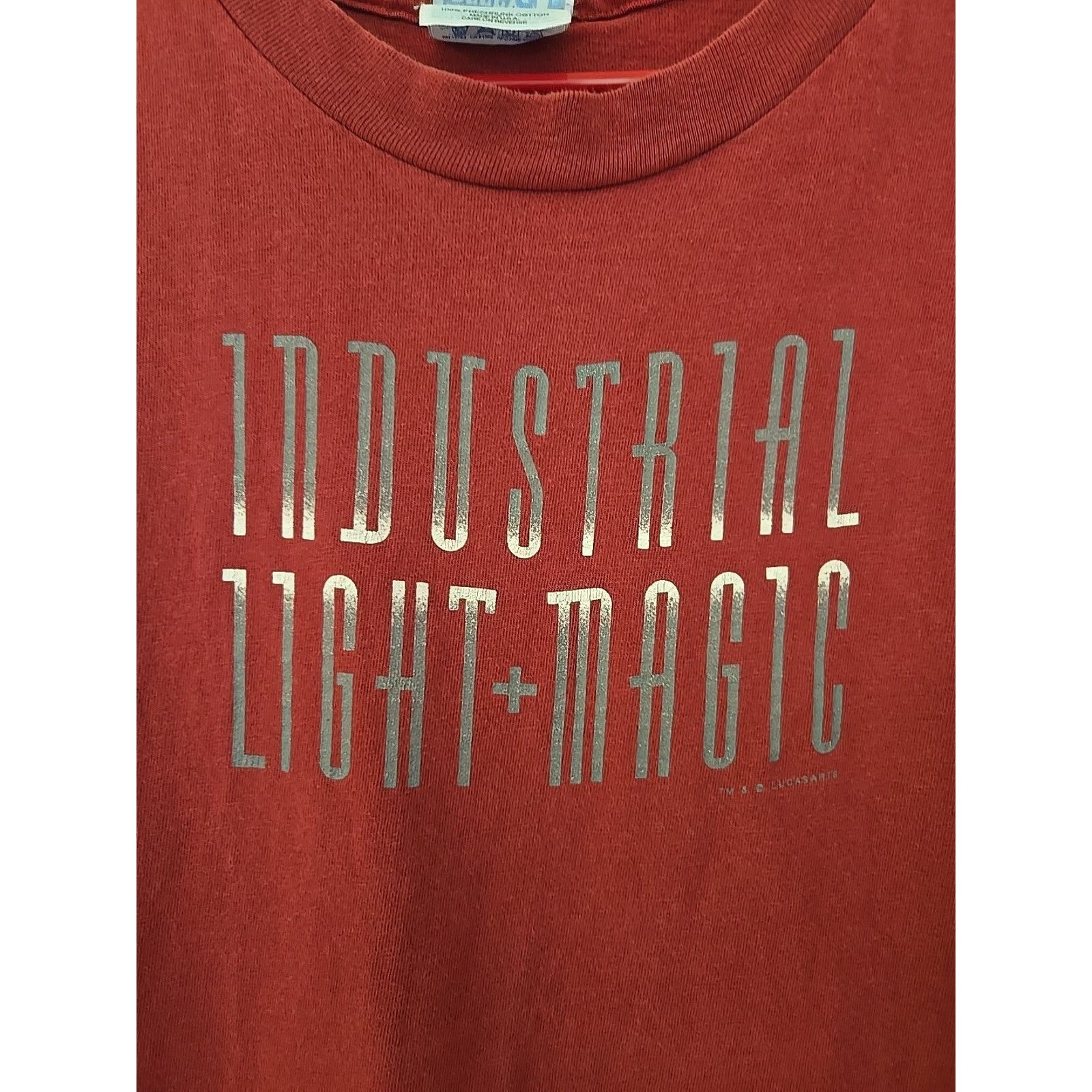 Vintage Vintage Industrial Light Magic 90s Lucas Film The Mask - L Size US L / EU 52-54 / 3 - 2 Thumbnail