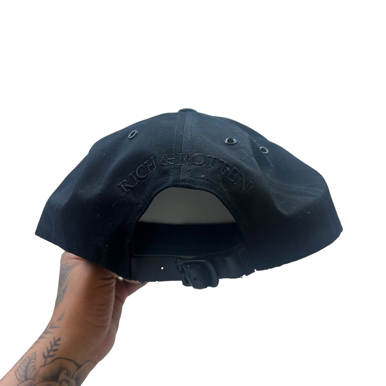 Diamond Supply Co. Rich & Rotten Black Hat Size ONE SIZE - 4 Thumbnail