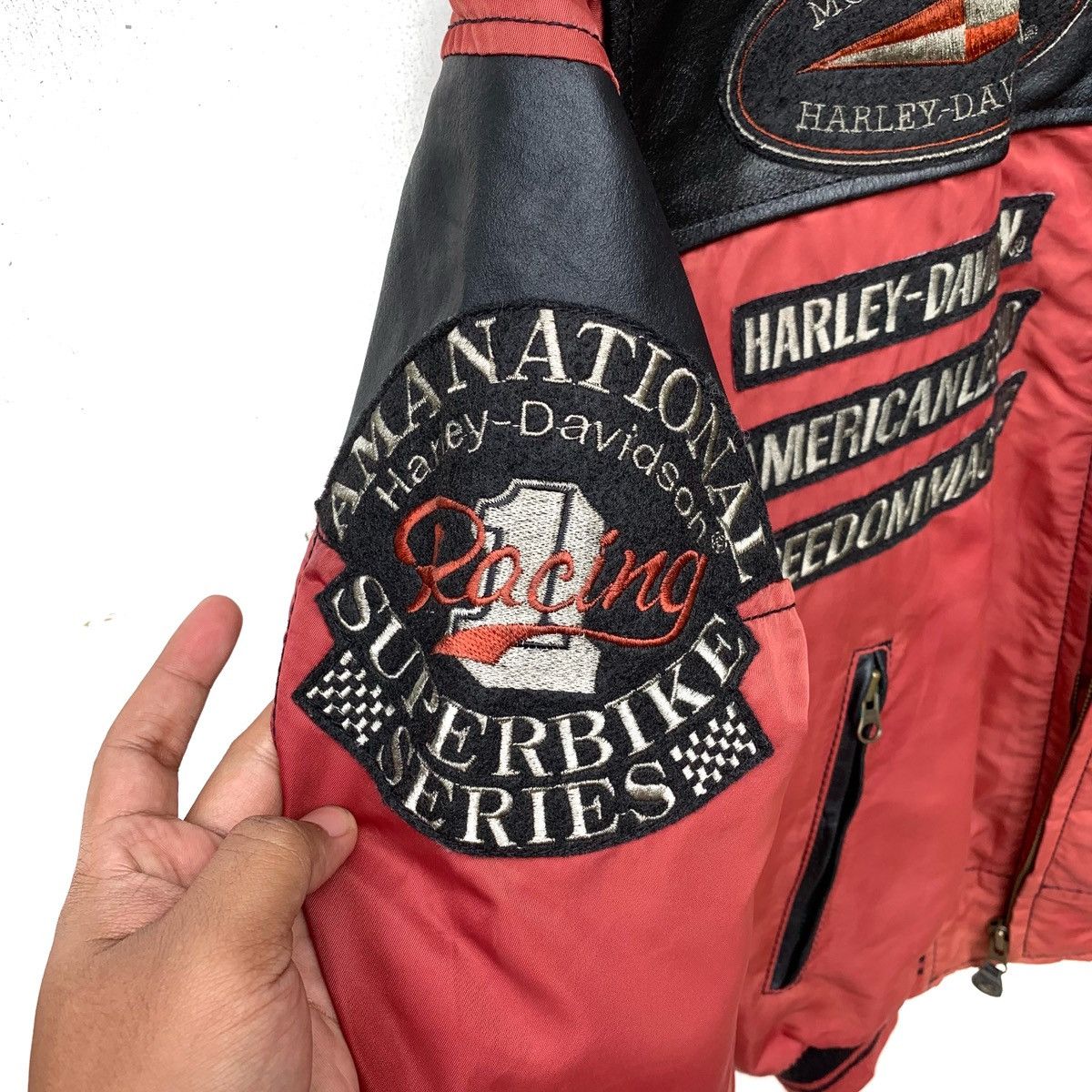 Harley Davidson Vintage Harley Davidson Motor Cycles Bomber Jacket Size US M / EU 48-50 / 2 - 6 Thumbnail