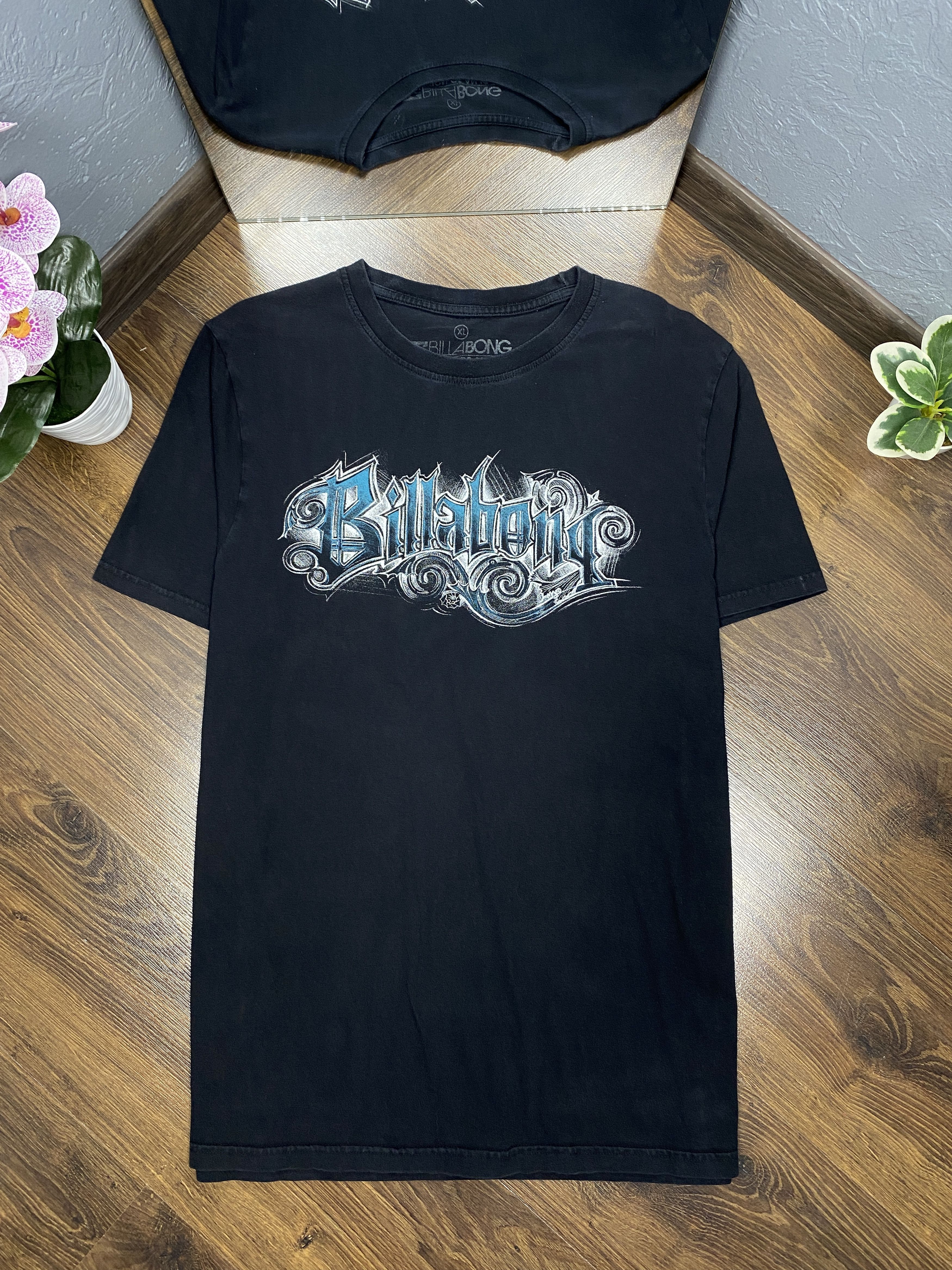 Billabong Billabong Vintage Mens Big Logo T-Shirt Size US XL / EU 56 / 4 - 1 Thumbnail