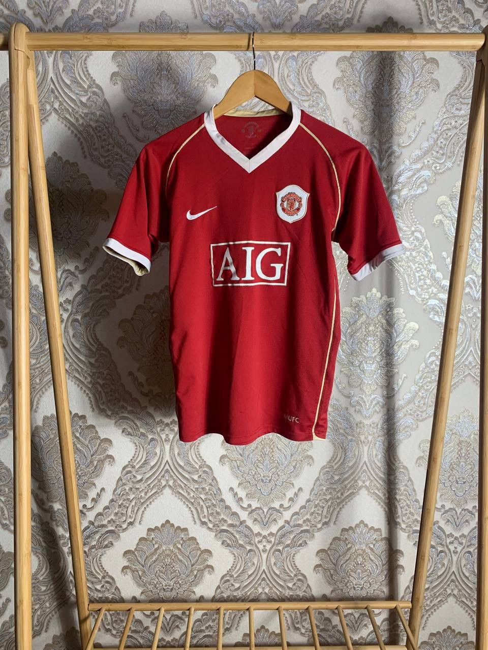 Nike × Vintage VERY RARE NIKE MANCHESTER UNITED ENGLAND SOCCER JERSEY Y2K Size US S / EU 44-46 / 1 - 1 Thumbnail