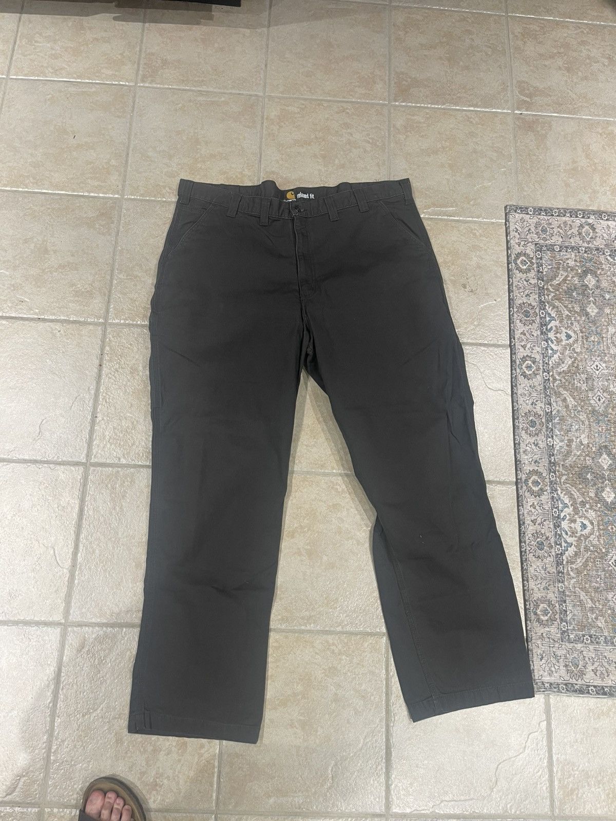 Carhartt Carhartt Canvas Relaxed Fit Canvas Workwear Pants Men’s Size US 44 / EU 60 - 1 Thumbnail