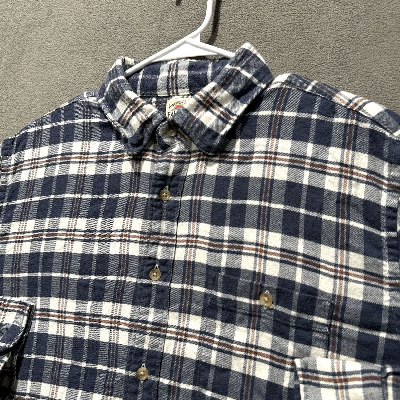 Faherty Faherty Shirt Mens Large Blue The Movement Flannel Rainier Plaid Button Up EUC Size US L / EU 52-54 / 3 - 2 Thumbnail