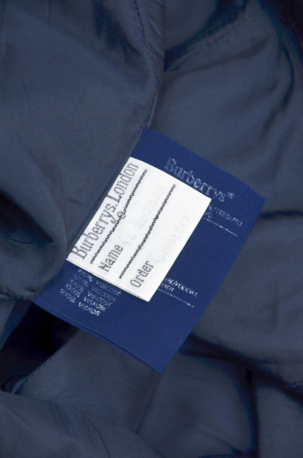Burberry Burberrys Vintage Check Wool Trousers Navy Plaid - Size W32 Size 32" / US 10 / IT 46 - 8 Thumbnail
