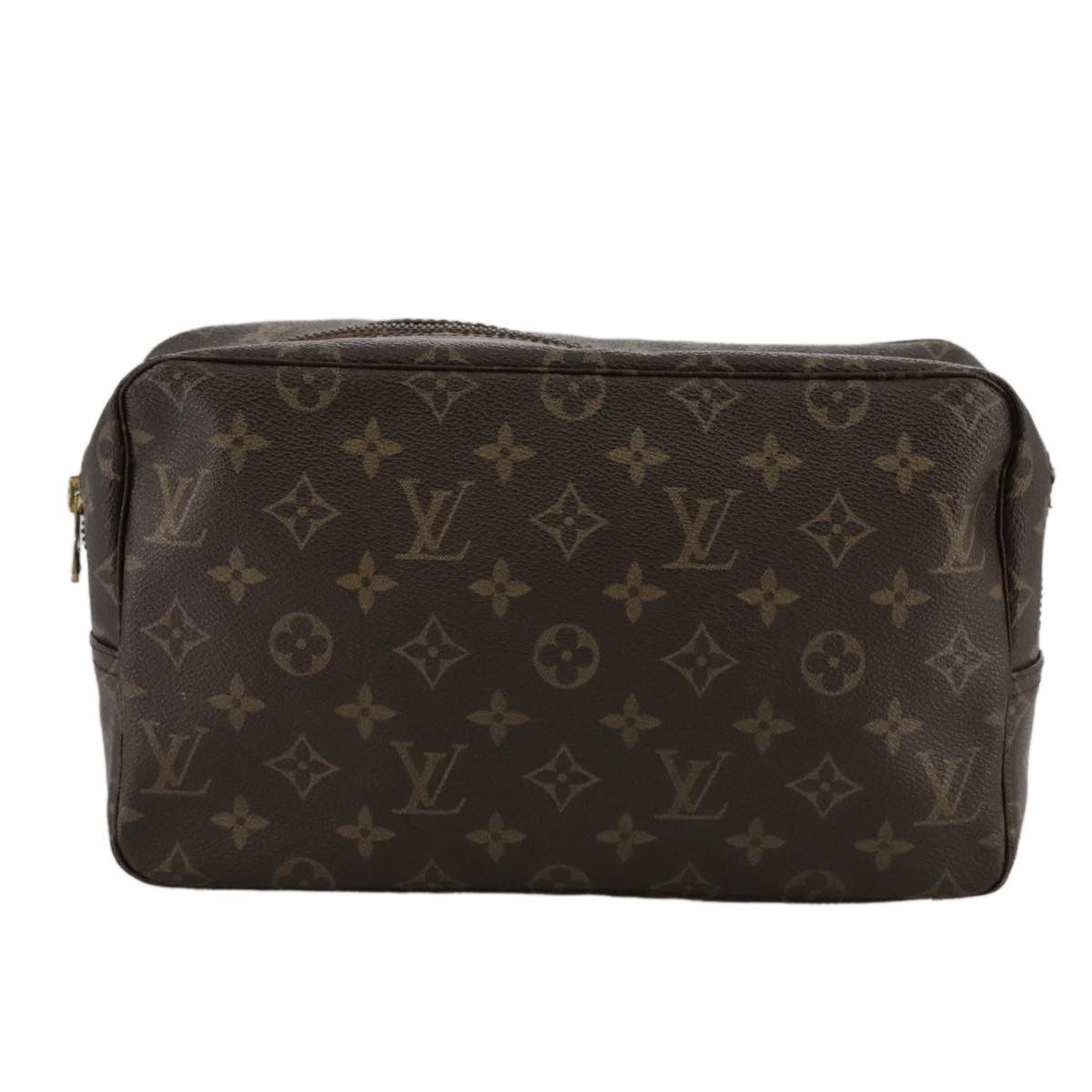 Louis Vuitton Trousse De Toilette Brown Canvas Clutch Bag (Pre-Owned) Size ONE SIZE - 1 Thumbnail