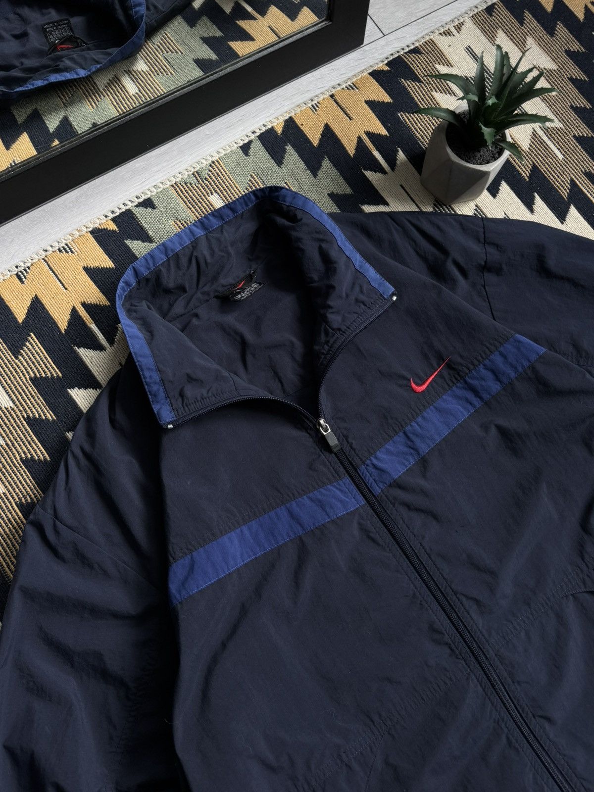 Nike Vintage Nike Nylon Y2K Track Jacket Size US M / EU 48-50 / 2 - 5 Thumbnail