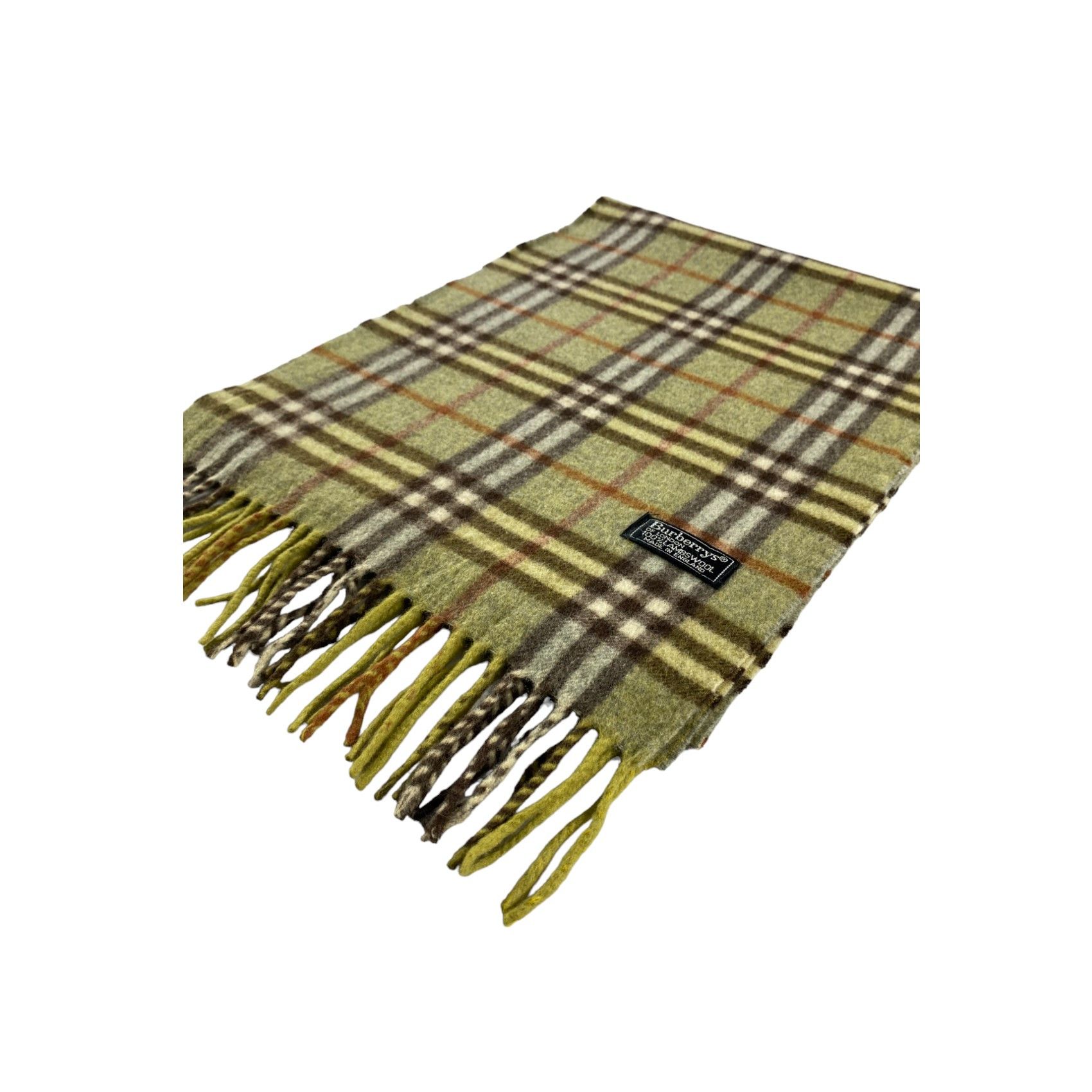 Burberry × Vintage Burberry Scarf / Muffler / Neckwear - WW957 Size ONE SIZE - 3 Thumbnail