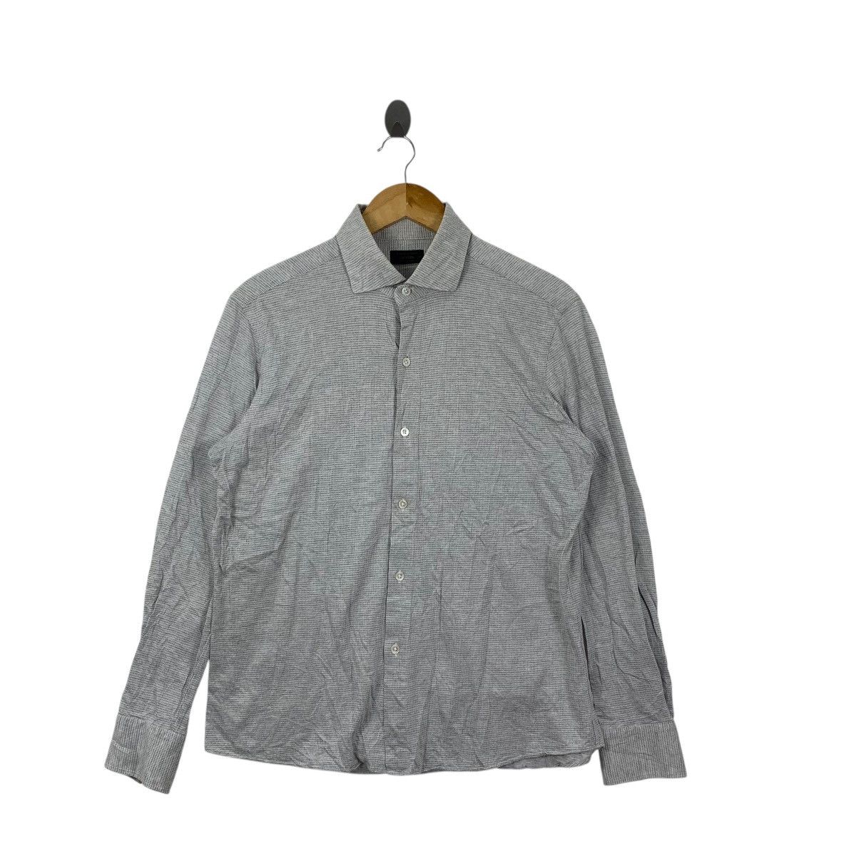 Kamakura KAMAKURA SHIRTS Made In Japan Houndstooth Casual Tee Shirt Size US L / EU 52-54 / 3 - 3 Thumbnail