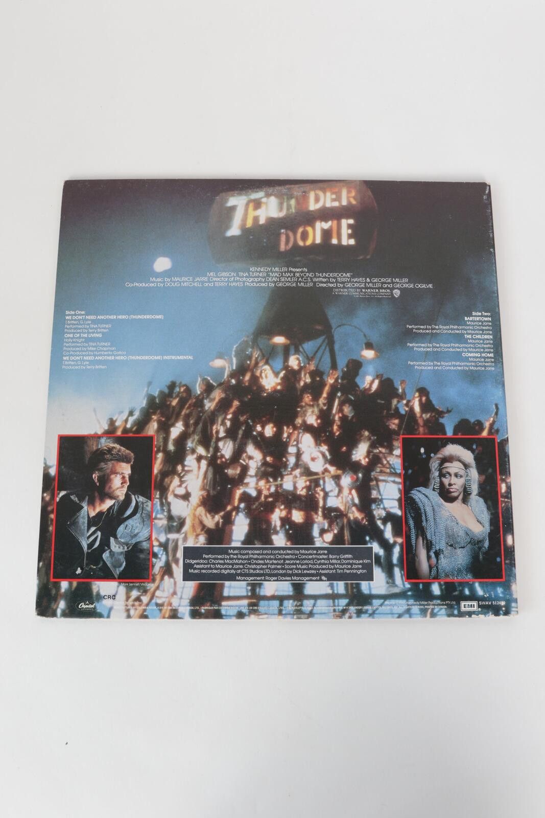 Other 85' Mad Max Beyond Thunderdome - Soundtrack Vinyl Size ONE SIZE - 2 Thumbnail