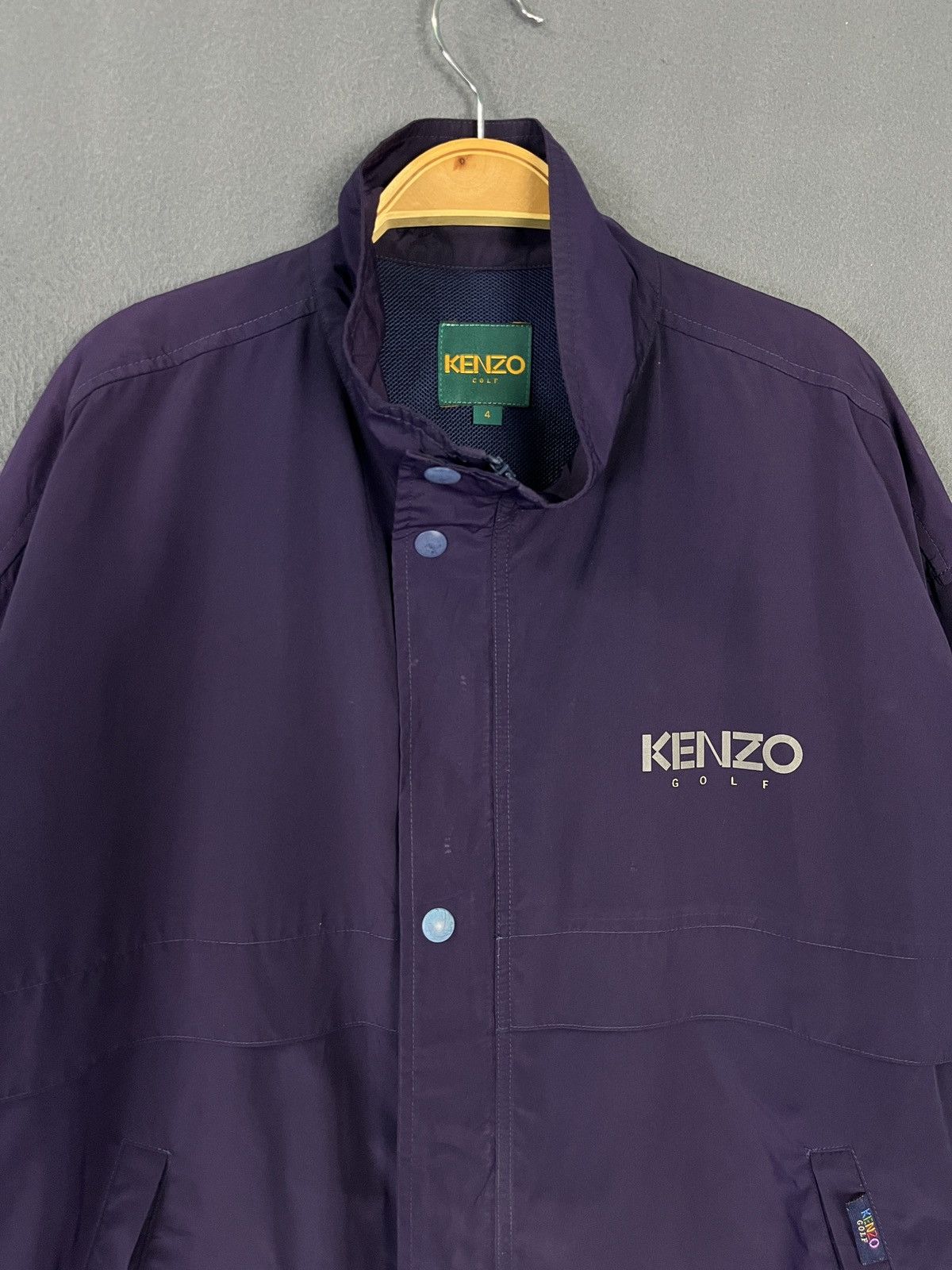 Kenzo Kenzo Golf Baggy Light Jacket Size US L / EU 52-54 / 3 - 3 Thumbnail