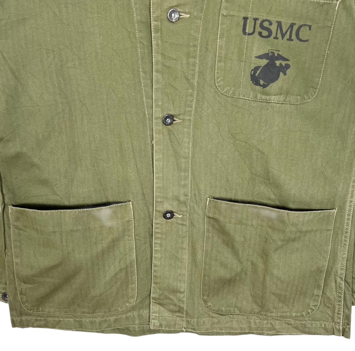Vintage USMC Chore Jacket Size US L / EU 52-54 / 3 - 4 Thumbnail