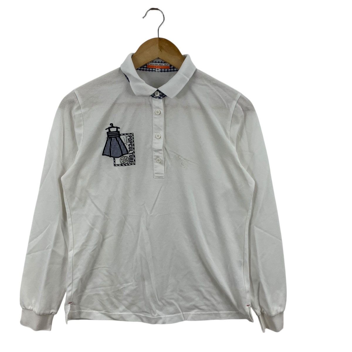 Jean Charles De Castelbajac Vintage JEAN CHARLES CASTELBAJAC Pop Culture Polo Tee Shirt Size S / US 4 / IT 40 - 4 Thumbnail
