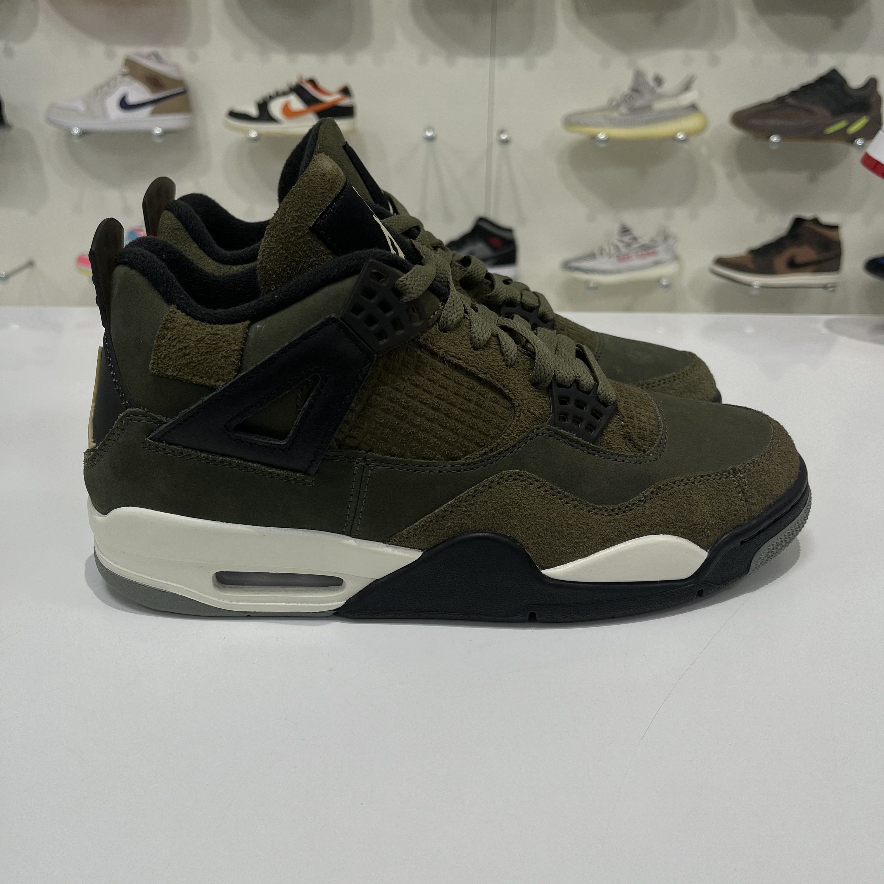 Nike Air Jordan 4 Retro SE Craft Medium Olive Size US 10 / EU 43 - 4 Thumbnail