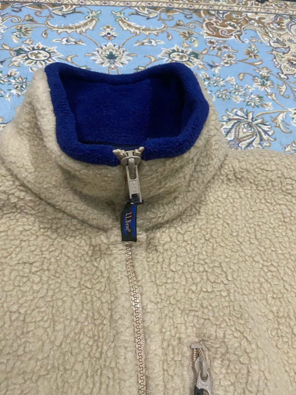 L.L. Bean × Vintage Vintage L.L Bean Fleece Jacket Made In Usa Size US M / EU 48-50 / 2 - 5 Thumbnail