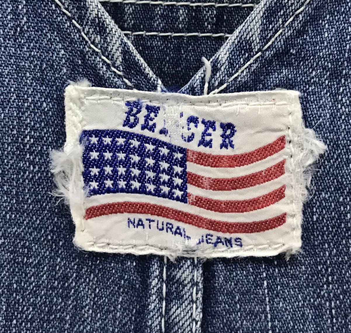Japanese Brand × Vintage Vintage Bencer Natural Jeans Overalls Size US 33 - 9 Thumbnail