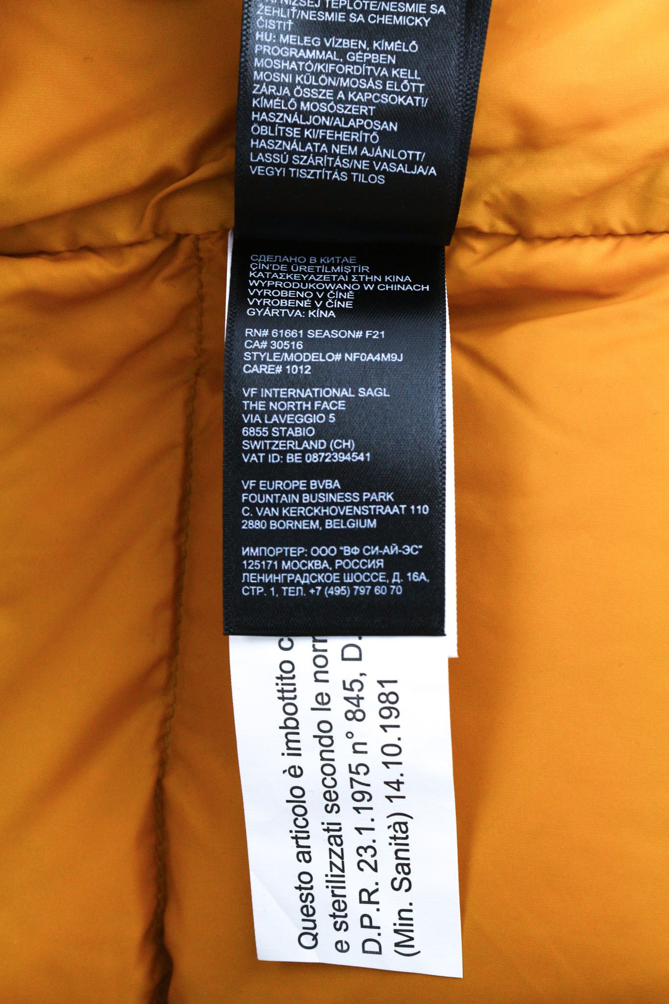 The North Face DIABLO DOWN S 700 Down Insulation Quilted Logo 81668 Size US S / EU 44-46 / 1 - 11 Thumbnail