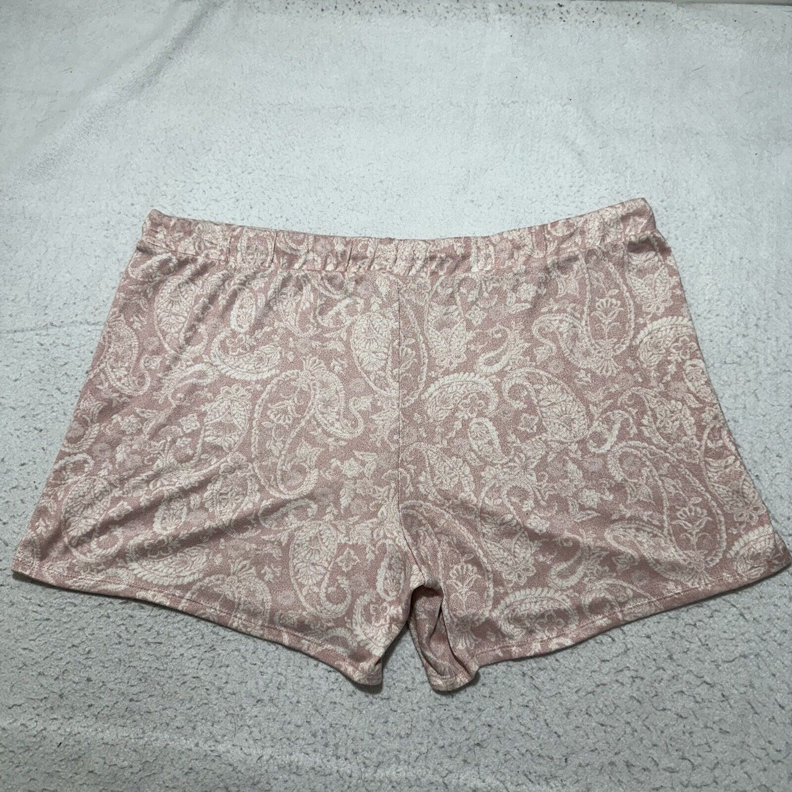 Lucky Brand Lucky Brand XXL Sweat Shorts 4” Inseam Sleepwear Pink Floral Size 42" / US 20 - 5 Thumbnail