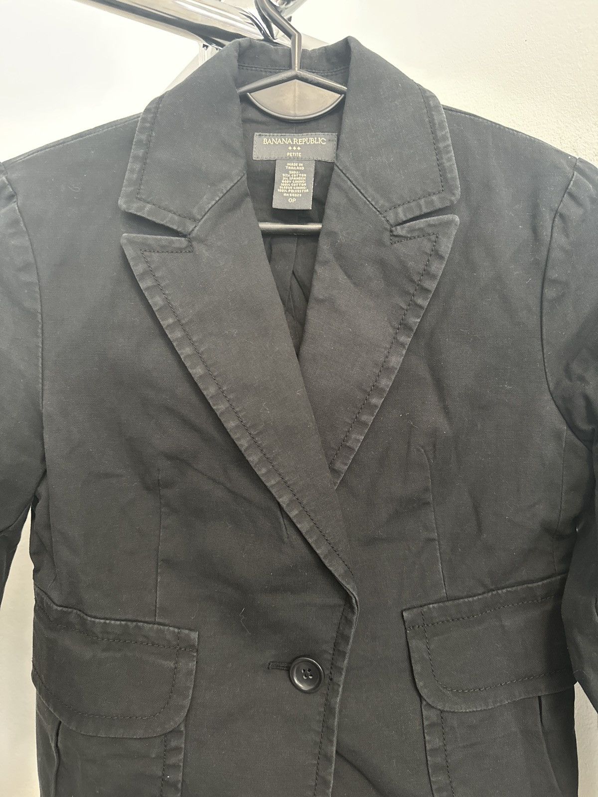 Banana Republic Navy blue jacket Banana Republic Size S / US 4 / IT 40 - 2 Thumbnail