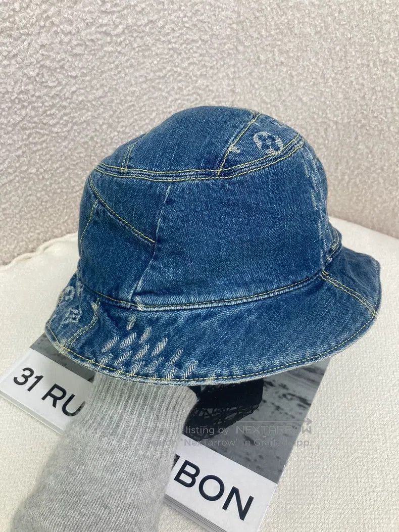 Louis Vuitton Louis Vuitton Old Flower Cowboy Fisherman Hat Size ONE SIZE - 1 Thumbnail