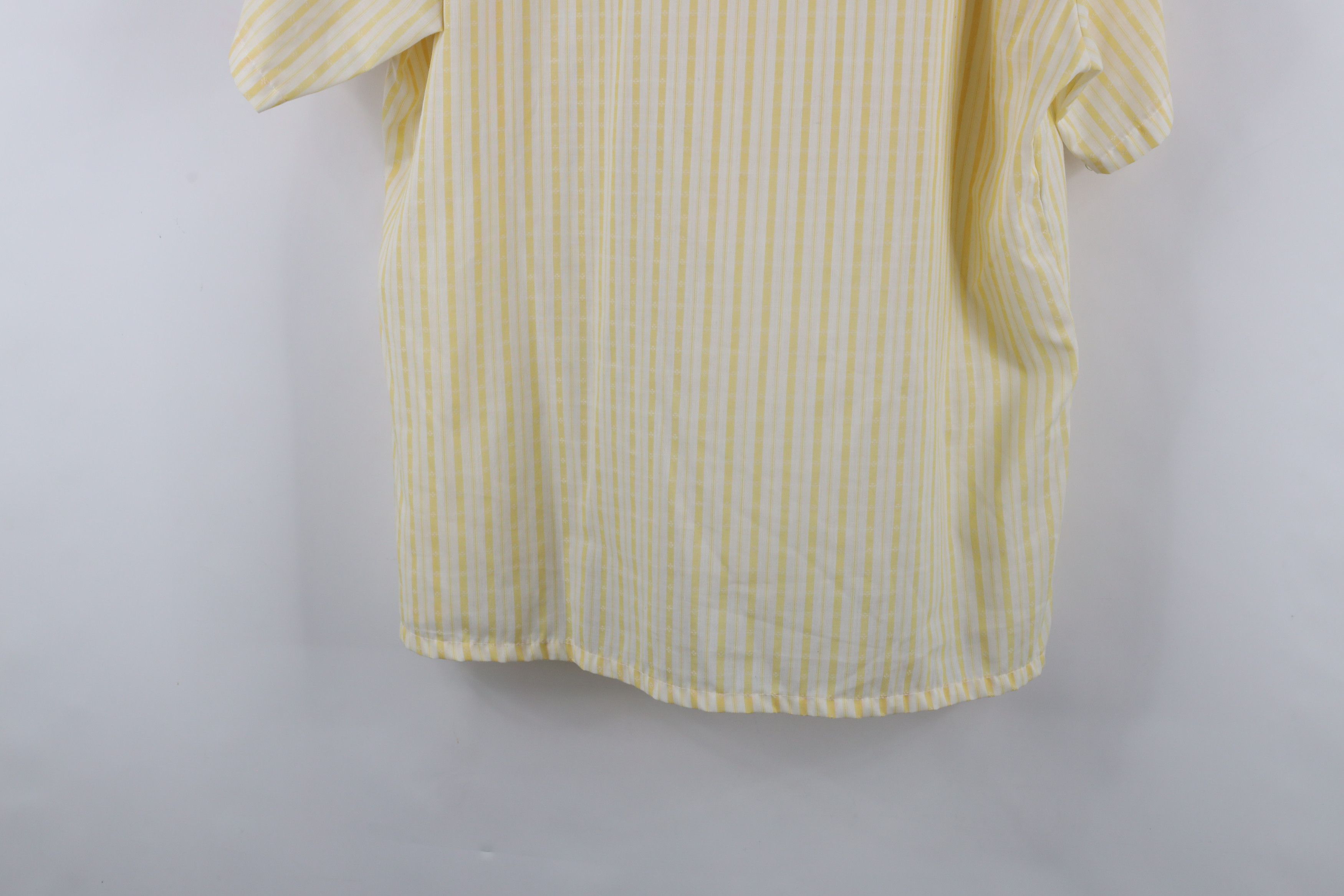 Vintage Vintage 60s 70 Rockabilly Sheer Collared Button Shirt USA Size US XL / EU 56 / 4 - 12 Thumbnail