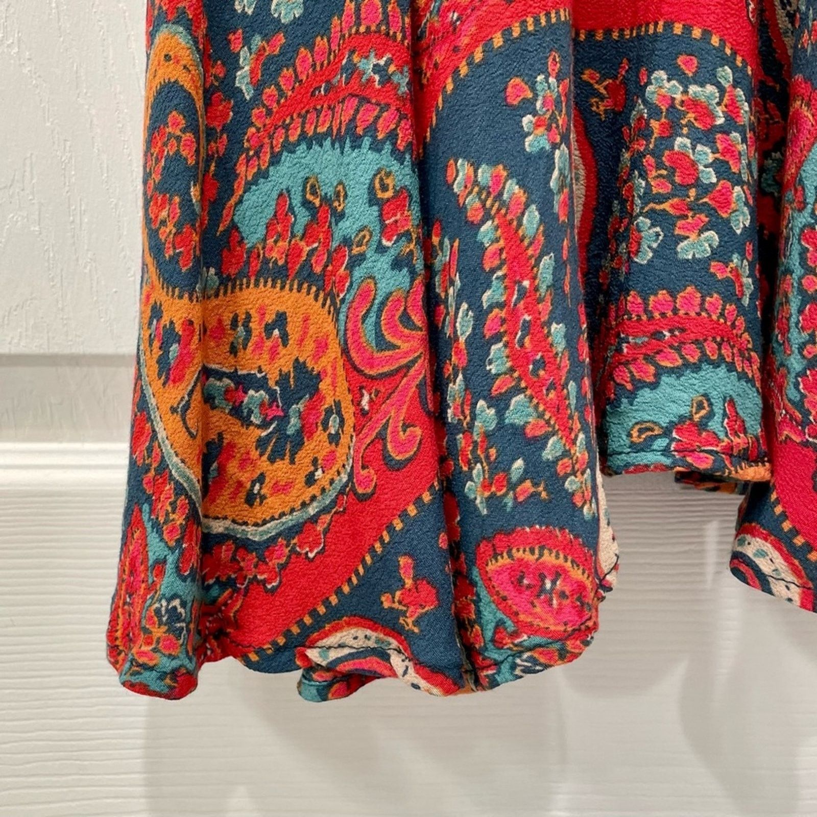 Free People Free People Paisley Print Dress 0 Size XS / US 0-2 / IT 36-38 - 8 Thumbnail