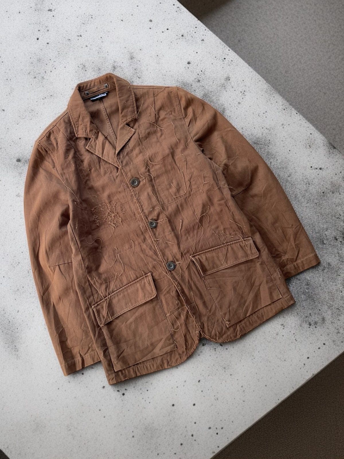 In The Attic 🔥Vintage 2000s In The Attic Patchwork Boro Jacket