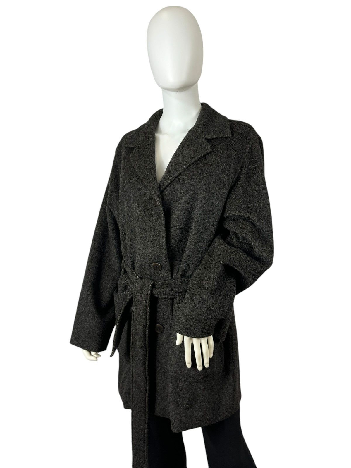 Max Mara Long Coat Max Mara alpaga brown size 42 fr Women Size M / US 6-8 / IT 42-44 - 2 Thumbnail