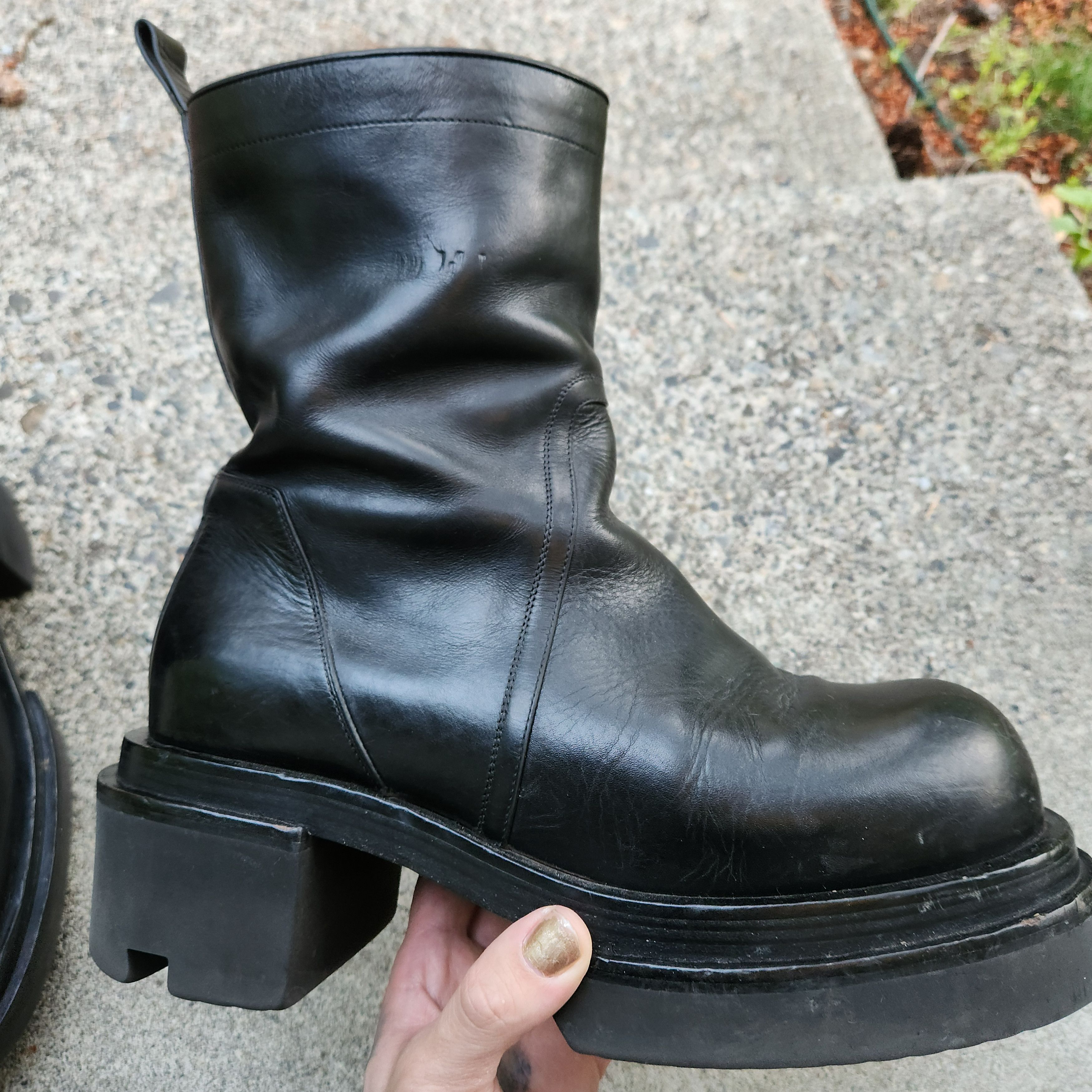 Rick Owens Rick Owens Bogun Boots SS22 Fogachine Size US 11 / EU 44 - 9 Thumbnail