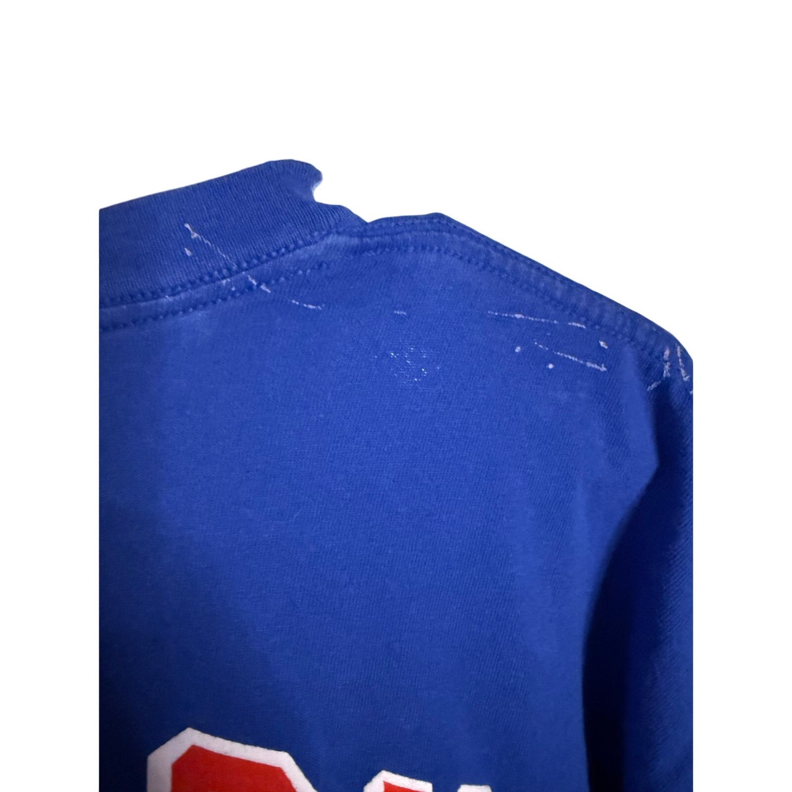 Starter Vintage New York Rangers Tee Size US XL / EU 56 / 4 - 4 Thumbnail