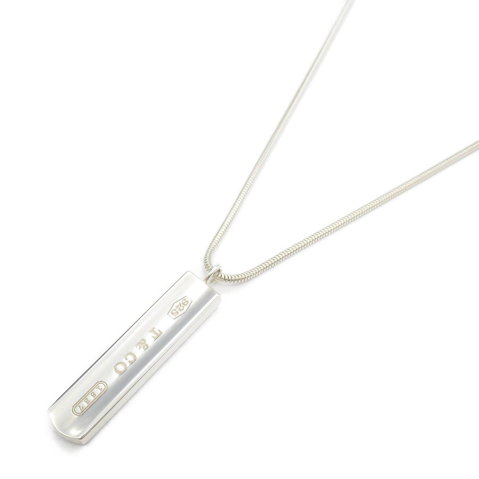 Tiffany & Co. Tiffany Co 1837 Necklace 925 Silver Size ONE SIZE - 1 Thumbnail