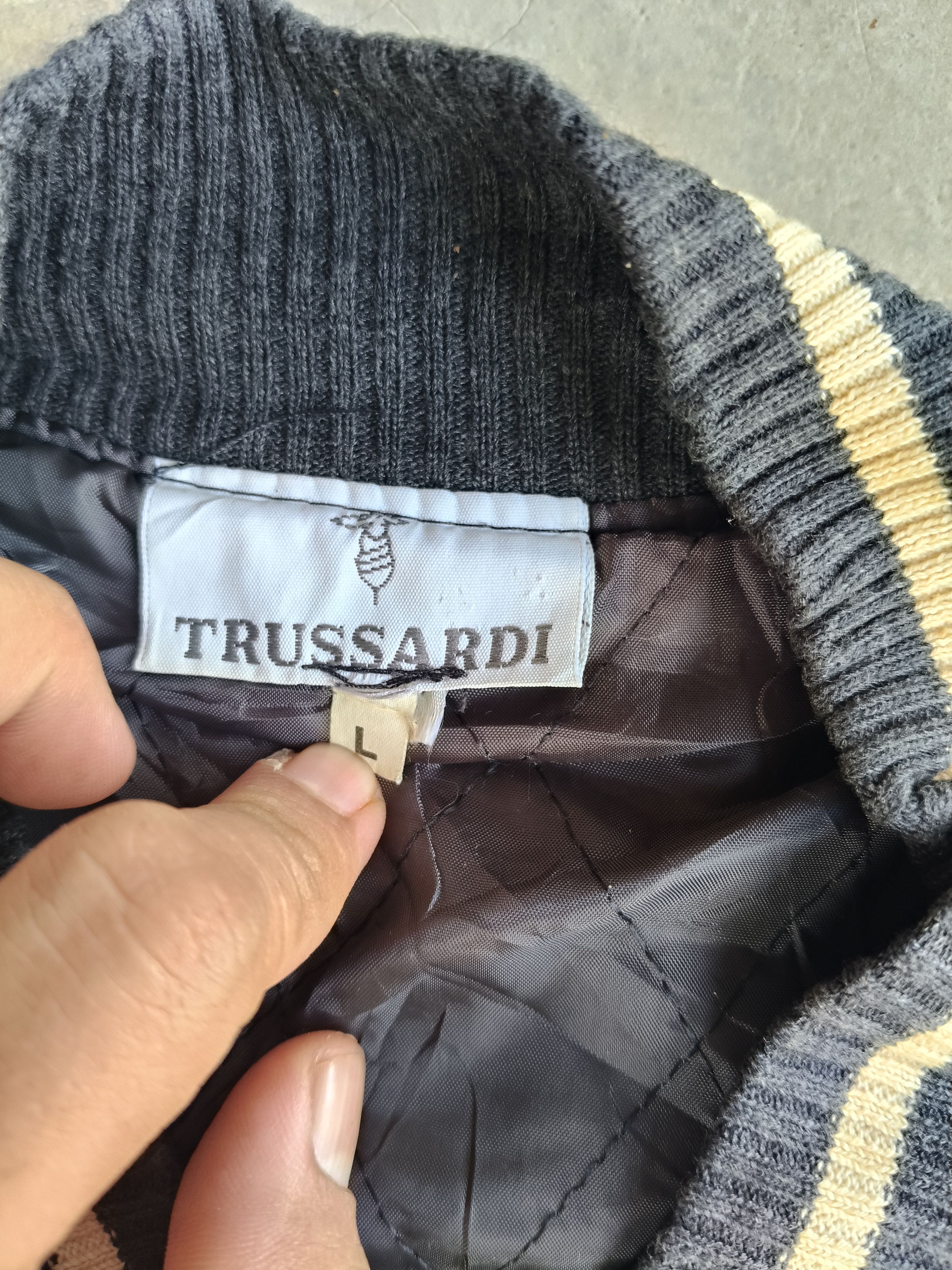 Trussardi Trussardi Varsity Jacket big Logo Size US L / EU 52-54 / 3 - 12 Thumbnail